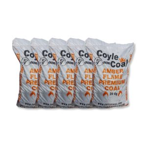 5 x Coyles Amber Flame Household 20kg
