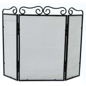 Castle Living 3 Panel Scroll Firescreen 28inch71cm