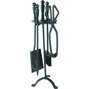 Castle Living Cube 5 Piece Companion Set Black