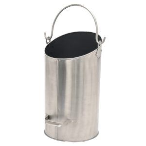 Castle Living Stainless Steel Ellipse Coal Hod
