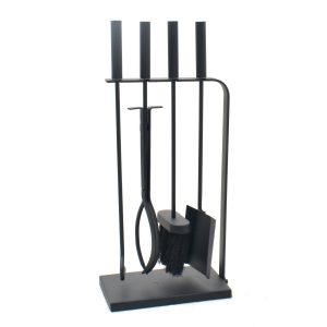 Castle Living Quad 5 Piece Companion Set Black