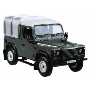Land Rover Defender 90 + Canopy (green)