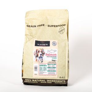 Nashs Grain Free 3kg (Salmon Or Duck)