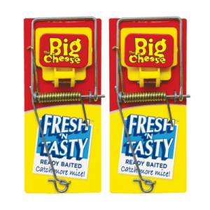 Fresh Baited Mouse Traps (2pk)