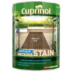 Cuprinol decking stain 2.5L Natural oak