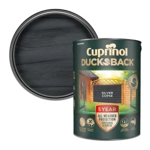 Cuprinol Ducksback 5l Silver copse