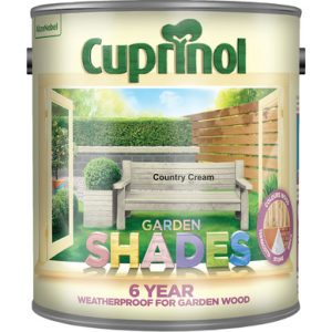 Cuprinol garden shades 2.5L Country cream
