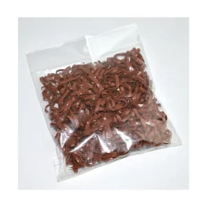 Lincoln Silicone plaiting bands (brown)