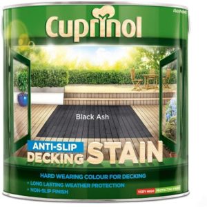 Cuprinol Decking stain 2.5L Black ash