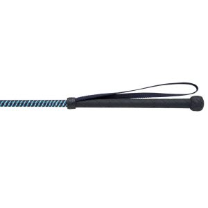 Hy Equestrian Metallic Riding Whip (66cm)