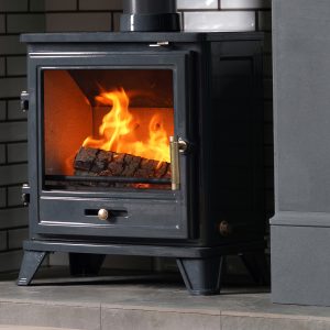Penman Bassington Oxford Grey with Brass Fixings 5kW