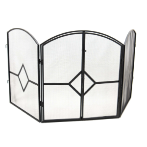 Castle Living Folding Stove Guard Black