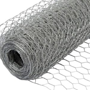 Galvanised wire netting