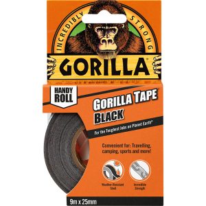 Gorilla Glue Tape Black 9m x 25mm